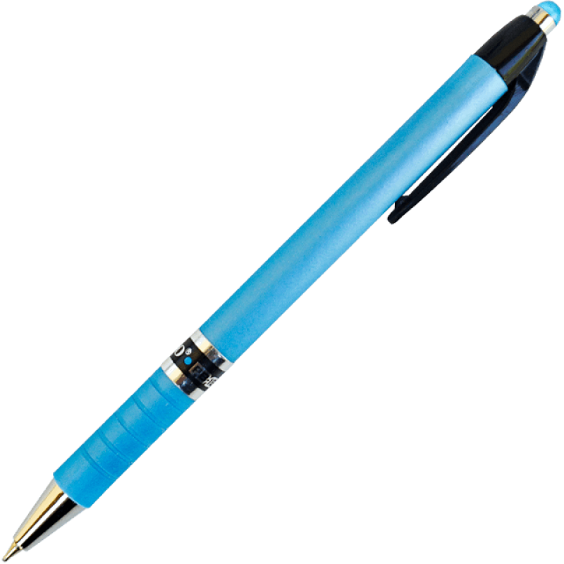Pix cu mecanism de 0.5 MM si grip de cauciuc, Piano, 165-C, cu mina albastra, turcoaz-negru